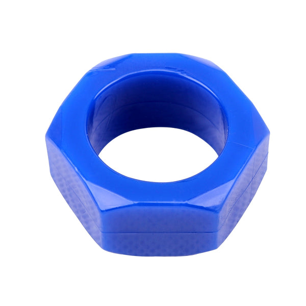 Nust Bolts Cock Ring Blue