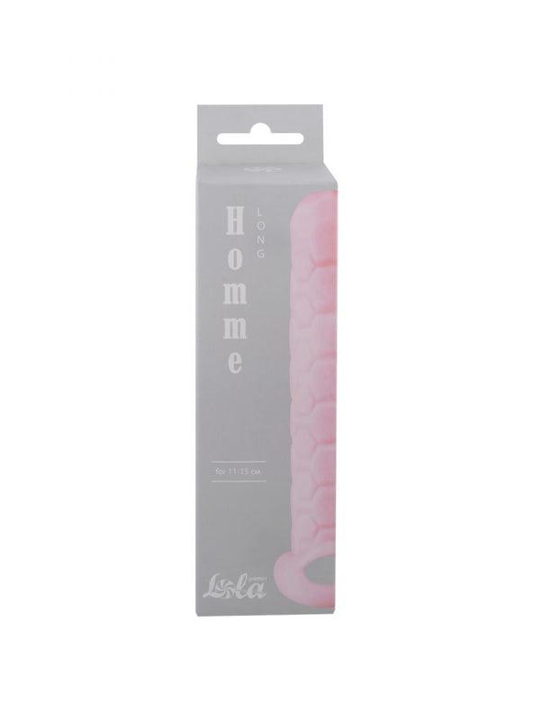 Penis sleeve Homme Long Pink for 11 15cm