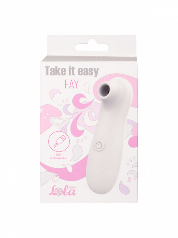 Take It Easy Fay White USB Stimulator