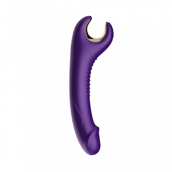Silicone 9 vibration function Purple stimulator