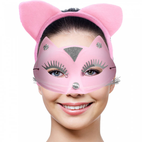Maska Roleplay Kitty Set Pink