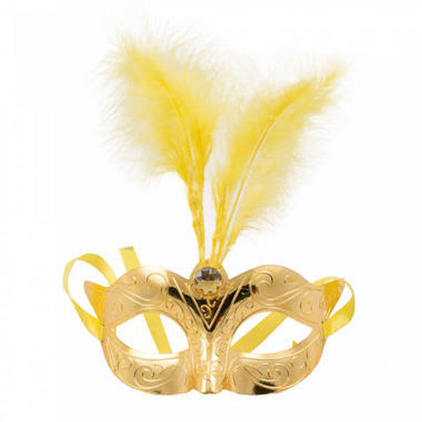 Maska Venetian Mask Gold