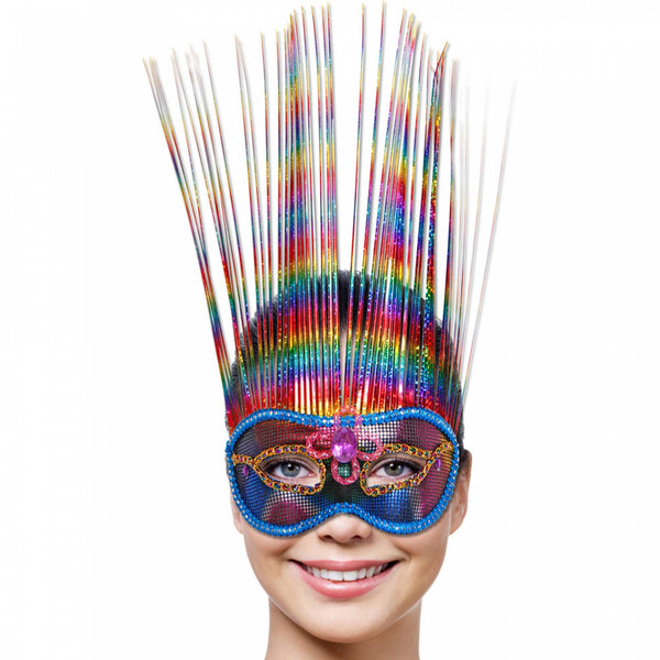 Maska Venetian Mask Rainbow Deluxe
