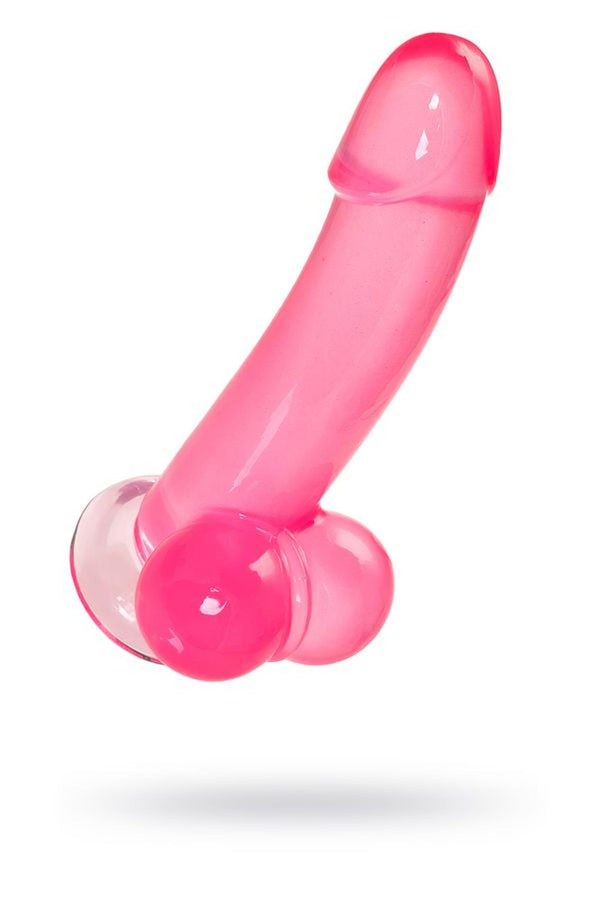 Realistic dildo A Toys by TOYFA Fush, TPE, pink, 18 cm