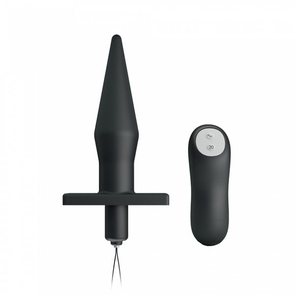 BAILE   BUTT PLUG, 20 vibration functions Wireless remote control