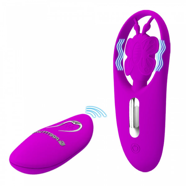 PRETTY LOVE Dancing Butterfly, 12 vibration functions Wireless remote control