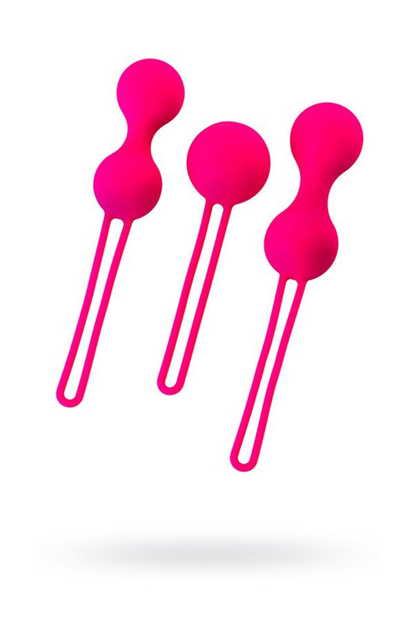 A TOYS, Set of vaginal balls, 7,9 cm, silicone, diameter 3 3,2 cm