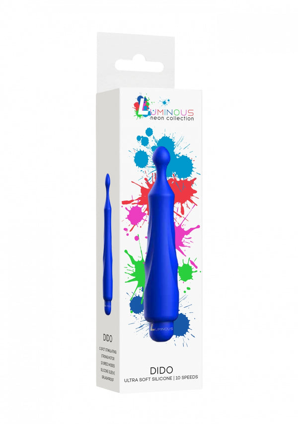 Dido ABS Bullet With Sleeve 10 Speeds Royal Blue