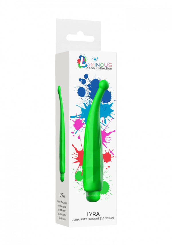 Lyra ABS Bullet With Sleeve 10 Speeds Green