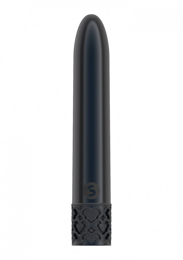 Shiny   Rechargeable ABS Bullet   Gunmetal