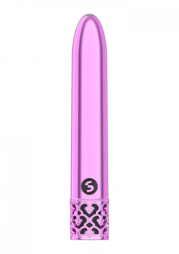 Shiny   Rechargeable ABS Bullet   Pink