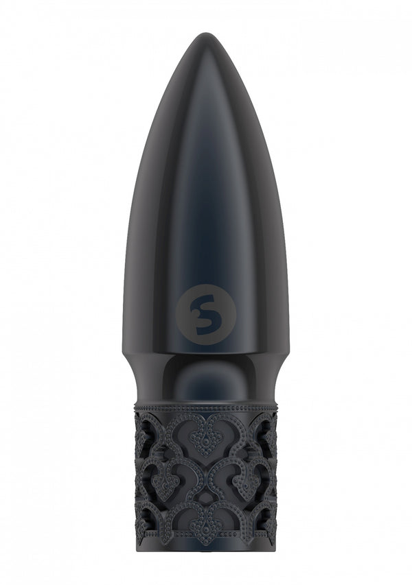 Glitter Rechargeable ABS Bullet Gunmetal