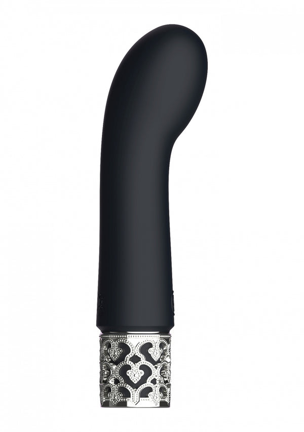 Bijou   Rechargeable Silicone Bullet   Black