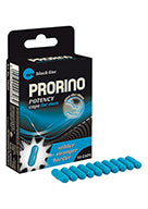 Diet supplement PRORINO Men 10pcs black line Potency Caps