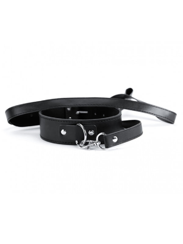Black Collar and Leash