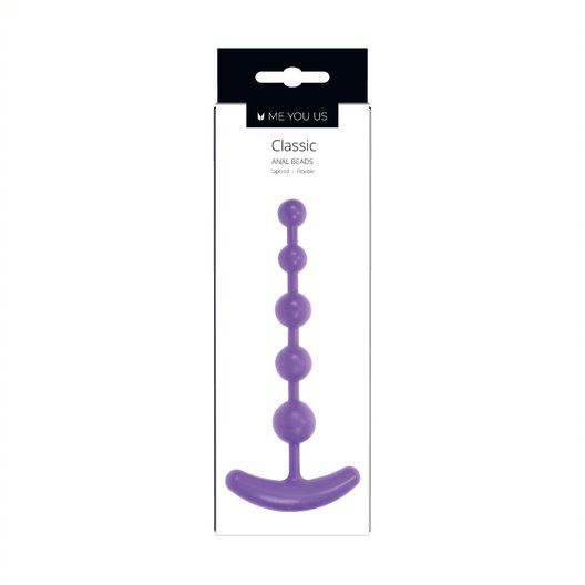 Plug/beads Me You Us Classic Anal Beads Purple