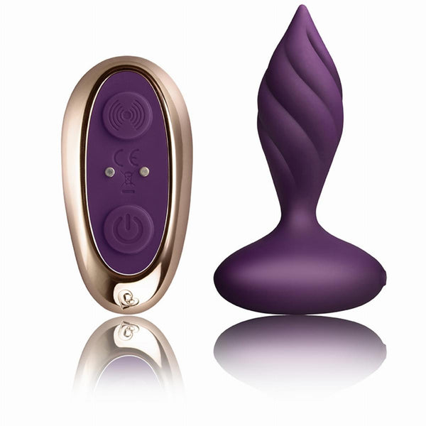 Rocks Off Petite Sensations Desire Vibrating Anal Plug Purple