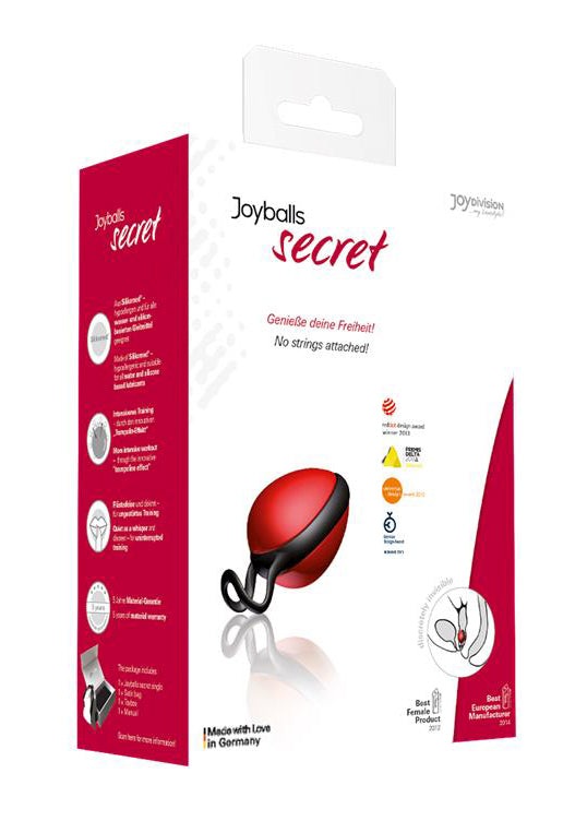 Joyballs secret single, red black