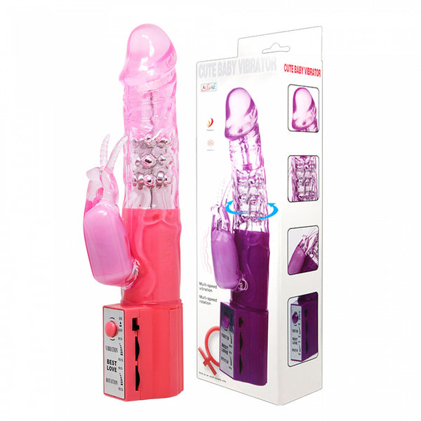 BAILE Cute Baby Vibrator Pink