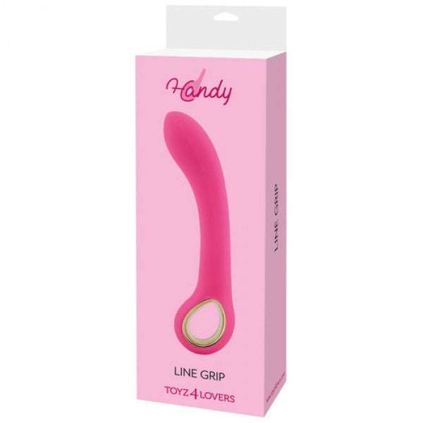 Wibrator VIBRATORE CLASSICO HANDY LINE GRIP PINK