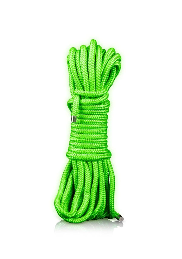 Rope 10m/16 Strings Glow in the Dark Neon Green