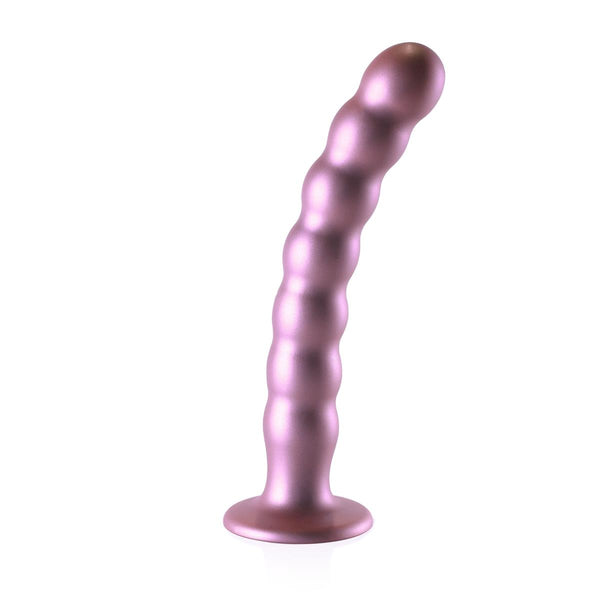 Beaded G Spot Dildo 8 / 20.5 cm Rose Gold