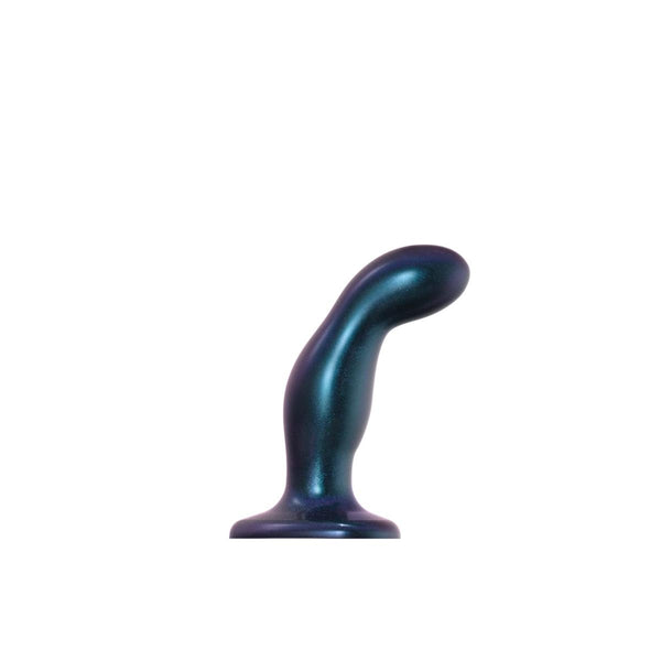 DILDO PLUG SNAKY BLEU METALLIC M