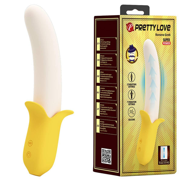 PRETTY LOVE   Banana Greek, 7 vibration functions 3 thrusting settings
