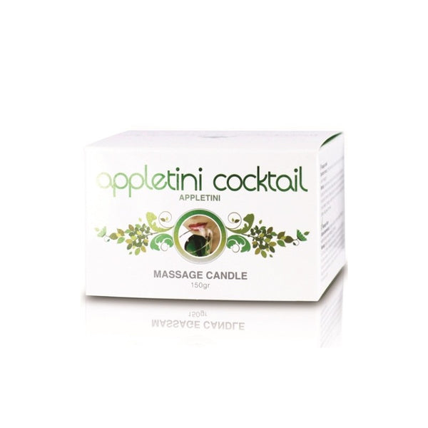 Appletini Cocktail Massage Candle Tin (Appletini)