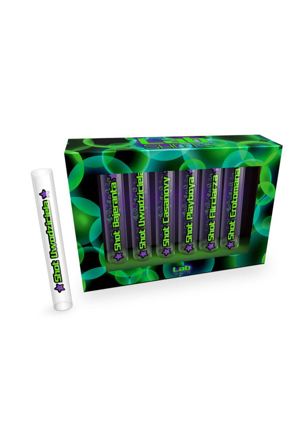 LAB SHOTS glass party set for men