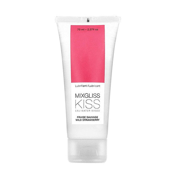 WATER BASED MIXGLISS   KISS WILD STRAWBERRY 70 ML