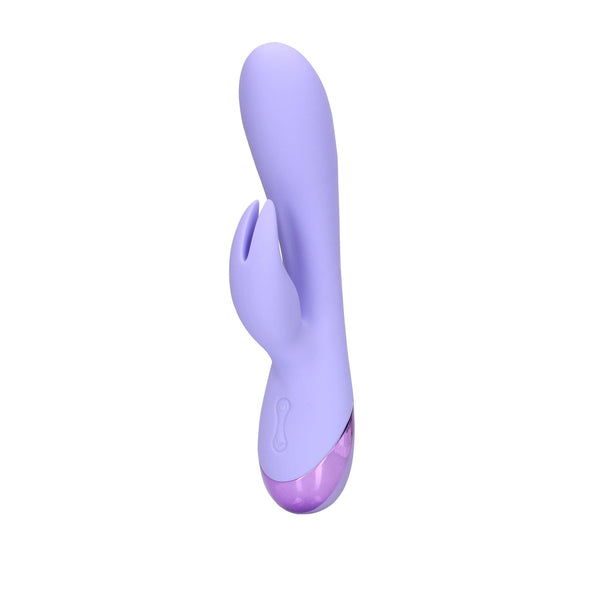 Smooth Silicone Rabbit Vibrator   Digital Lavender