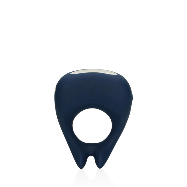 Pointed Vibrating Cock Ring Baltic Blue