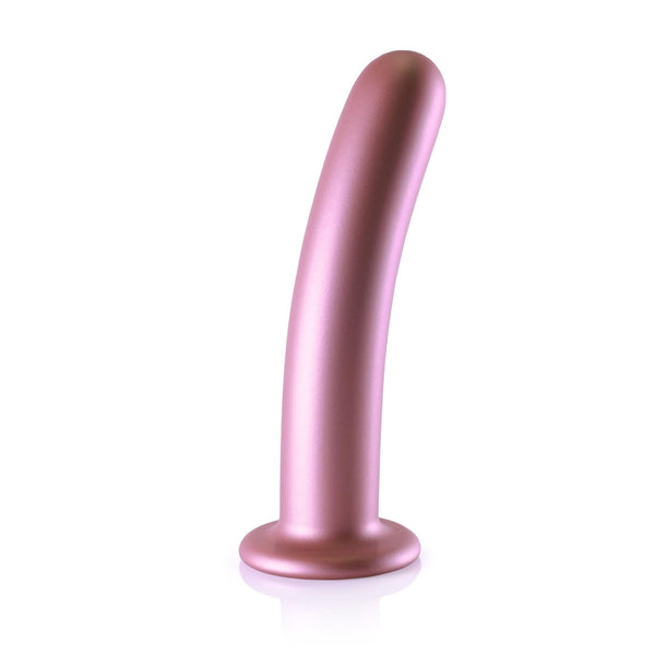 Smooth Silicone G Spot Dildo   7 / 17 cm