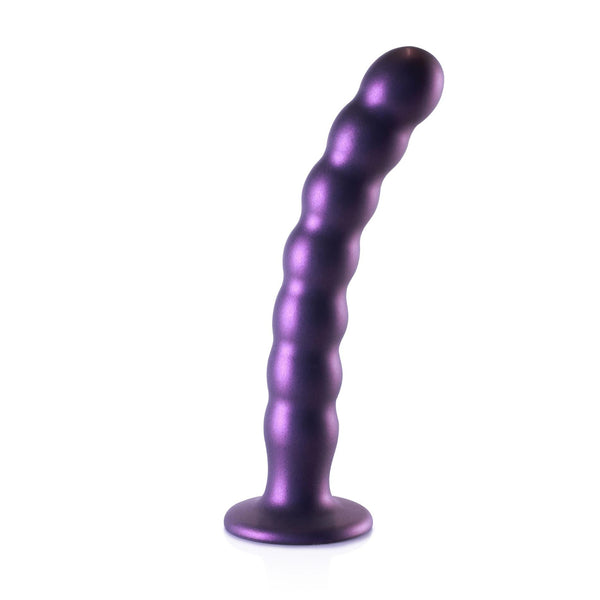 Beaded Silicone G Spot Dildo   8 / 20,5 cm