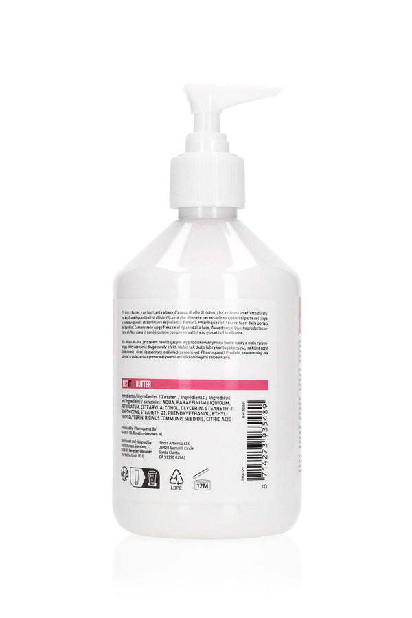 Waterbased Sliding Butter   17 fl oz / 500 ml   Pump