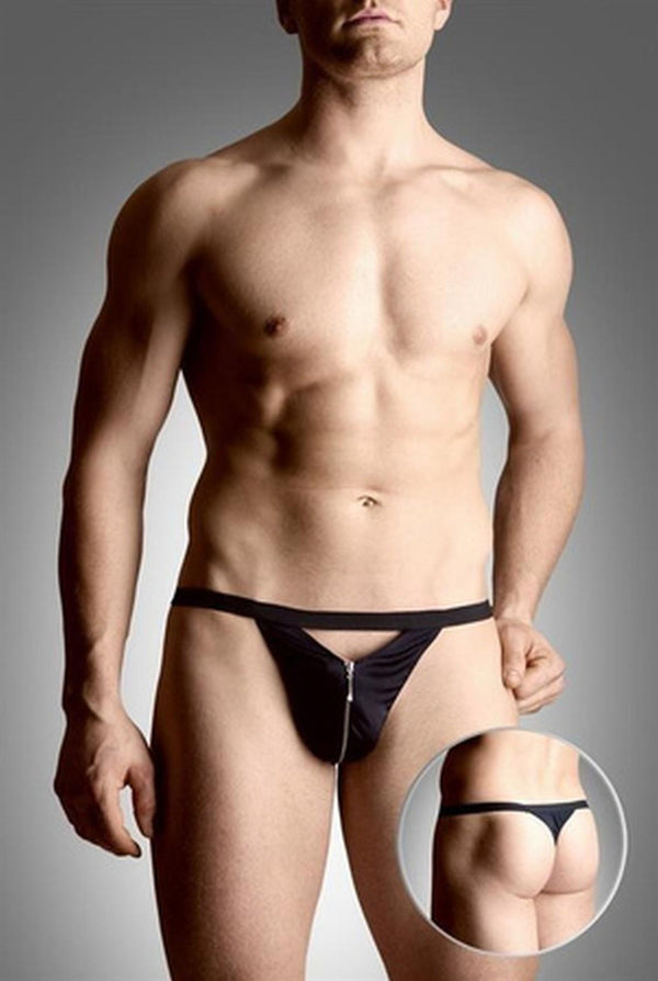 Mens thongs 4497 ​​black S/L