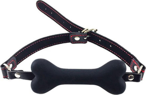 Fetish Fever Bone Gag Black