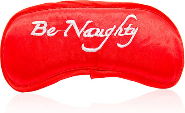 Fetish Fever Eye Mask Be Noughty Red