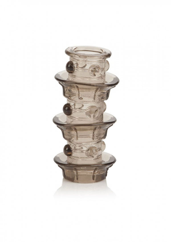 Triple Stacker Girth Ring Transparent