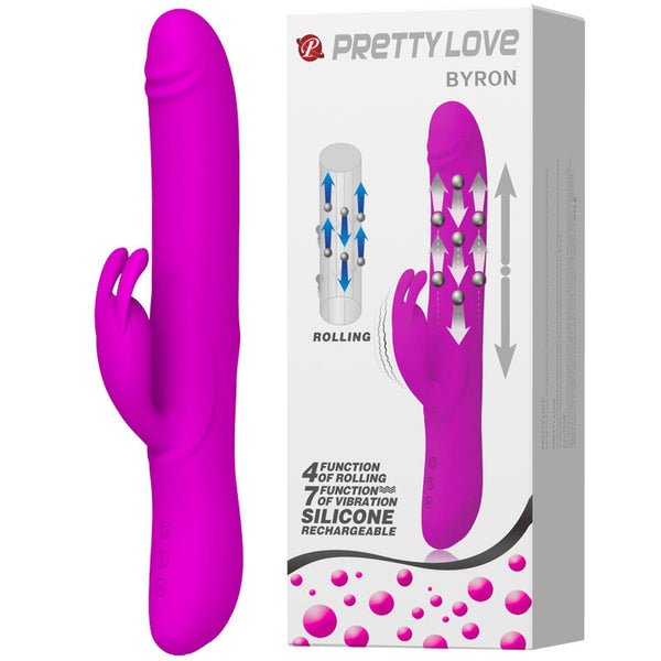 PRETTY LOVE BYRON, 7 vibration functions, USB rechargeable