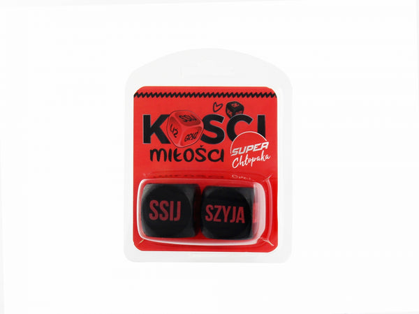 Super Boy Love Dice Toy in various colors