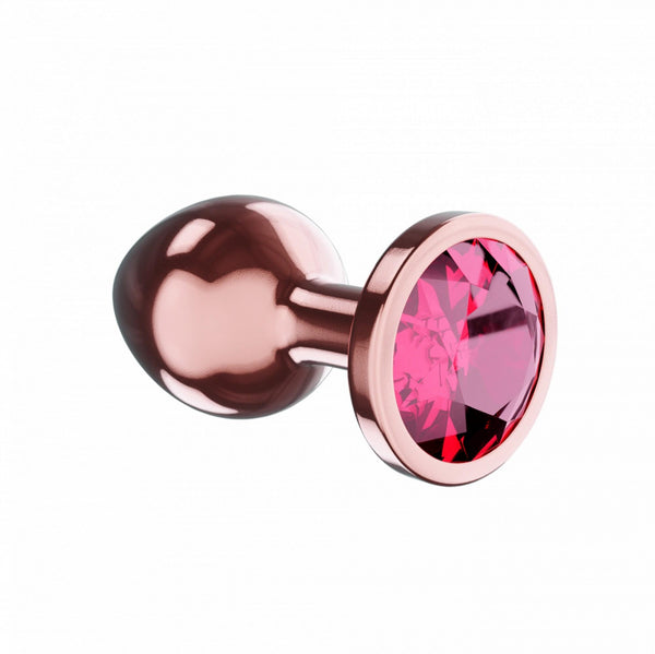 Plug Butt Plug Diamond Ruby Shine S Rose Gold