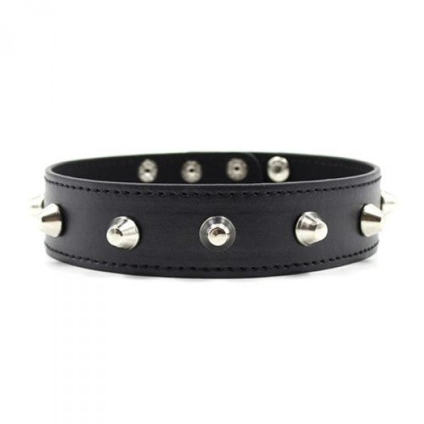 Collare Spikes Collar bindings black