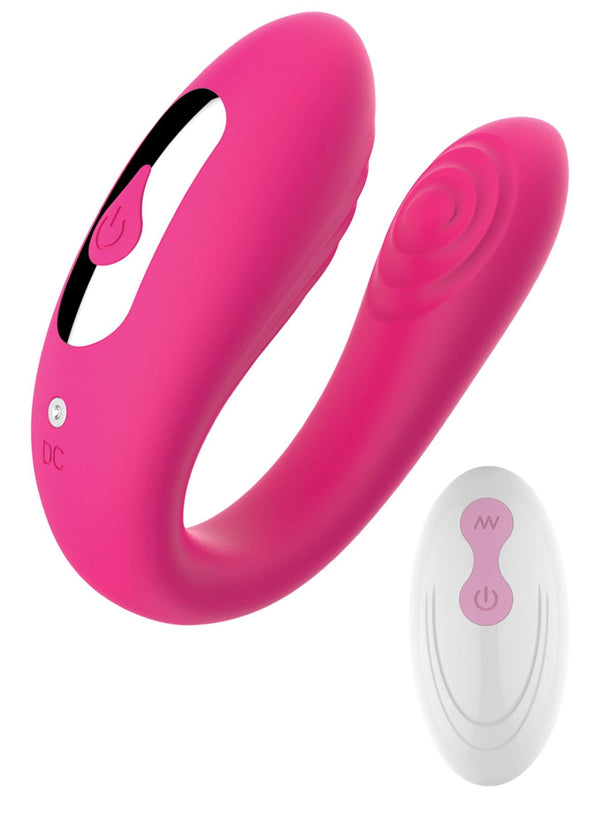 Massager Dual Vibrator USB 5 Functions / Remote Control