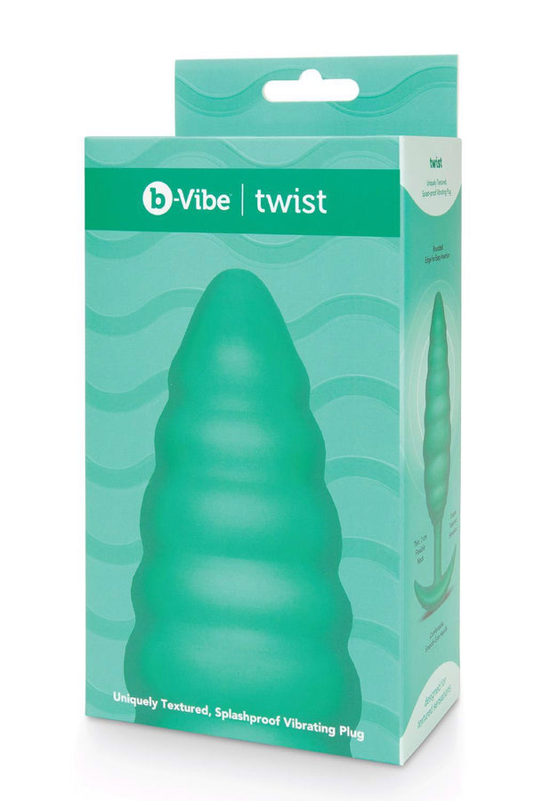 B VIBE TWIST TEXTURE PLUG GREEN