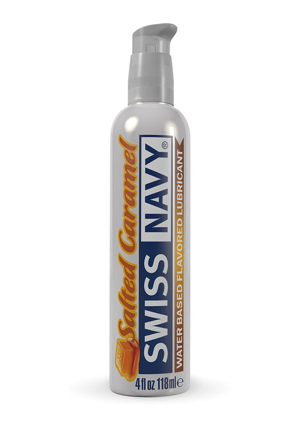 Lubricant with Salted Caramel flavor   4 fl oz / 118 ml