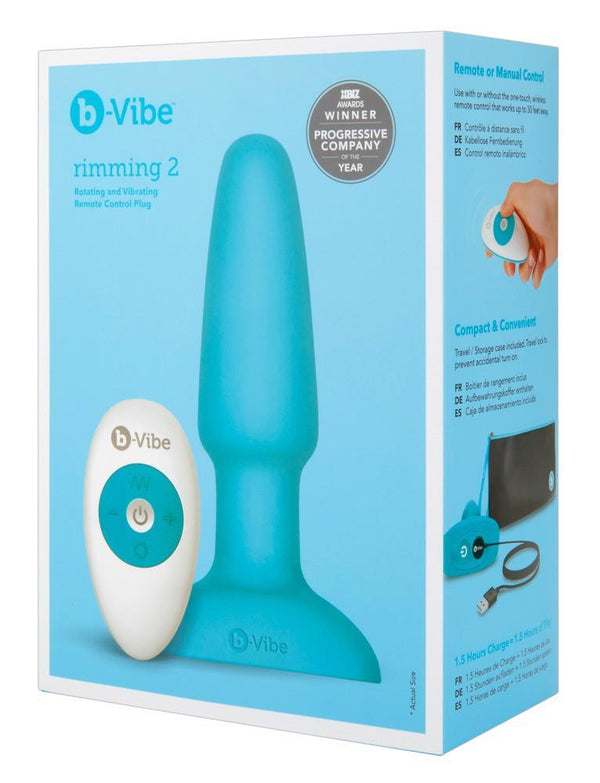 b Vibe rimming Plug Blue