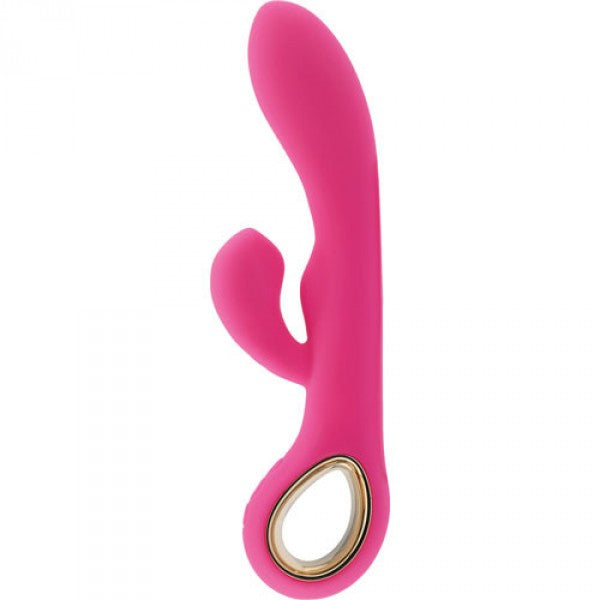 Wibrator Rabbit handy g double touch grip pink