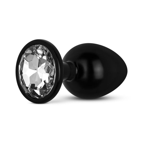 Anal Collection Butt Plug M Black/Silver